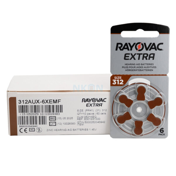 Baterii Rayovac Tip 312 - imagine 2